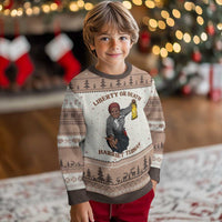 Harriet Tubman Freedom Quote Ugly Christmas Sweater Liberty Or Death - Wonder Print Shop