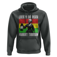 Harriet Tubman Women Leadership Hoodie Liberty Or Death - Wonder Print Shop