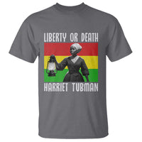 Harriet Tubman Women Leadership T Shirt Liberty Or Death - Wonder Print Shop