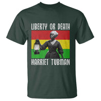Harriet Tubman Women Leadership T Shirt Liberty Or Death - Wonder Print Shop