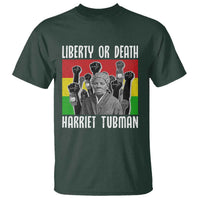 Harriet Tubman T Shirt Liberty Or Death Women Empowerment Quote - Wonder Print Shop