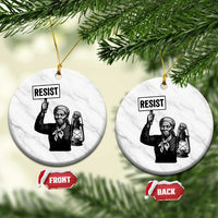Harriet Tubman Says Resist Ceramic Ornament Women Empowerment Quote - Wonder Print Shop