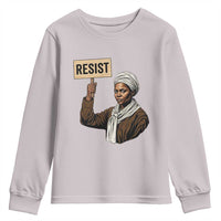 Funny Harriet Tubman Says Resist Youth Sweatshirt Black Pride Inspiration Gift - Wonder Print Shop