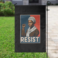 Funny Harriet Tubman Says Resist Garden Flag Strong Black Woman Leader - Wonder Print Shop