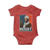 Funny Harriet Tubman Says Resist Baby Onesie Strong Black Woman Leader - Wonder Print Shop