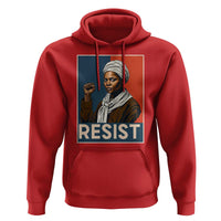 Funny Harriet Tubman Says Resist Hoodie Strong Black Woman Leader - Wonder Print Shop