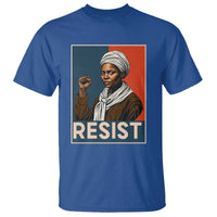 Funny Harriet Tubman Says Resist T Shirt Strong Black Woman Leader - Wonder Print Shop