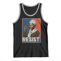 Funny Harriet Tubman Says Resist Tank Top Strong Black Woman Leader - Wonder Print Shop