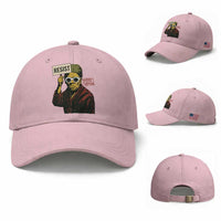 Funny Harriet Tubman Says Resist Baseball Cap Female Empowerment History Gift