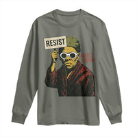 Funny Harriet Tubman Says Resist Long Sleeve Shirt Female Empowerment History Gift - Wonder Print Shop