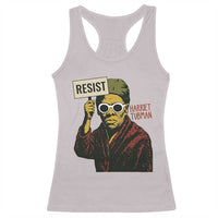 Funny Harriet Tubman Says Resist Racerback Tank Top Female Empowerment History Gift - Wonder Print Shop