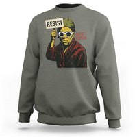 Funny Harriet Tubman Says Resist Sweatshirt Female Empowerment History Gift - Wonder Print Shop