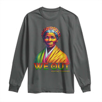 Harriet Tubman We Out Long Sleeve Shirt Female Empowerment History Gift - Wonder Print Shop