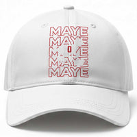 The GOAT Maye Baseball Cap NE Quarterback Fan Gift