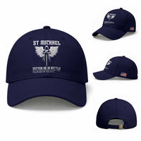 Saint Michael Defend Us In Battle Baseball Cap Christian Faith Gift