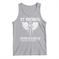 Saint Michael Defend Us In Battle Tank Top Christian Faith Gift
