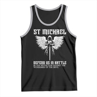 Saint Michael Defend Us In Battle Tank Top Christian Faith Gift