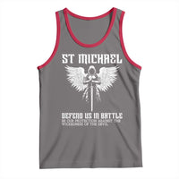 Saint Michael Defend Us In Battle Tank Top Christian Faith Gift