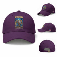 Saint Michael Prayer Defend Us In Battle Baseball Cap Religious Gift