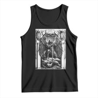 Saint Michael The Archangel Defeating Satan Tank Top Christian Faith Gift