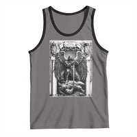 Saint Michael The Archangel Defeating Satan Tank Top Christian Faith Gift