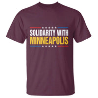 Solidarity With Minneapolis T Shirt Minnesota Community Support Gift
