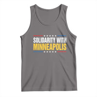 Solidarity With Minneapolis Tank Top Minnesota Community Support Gift