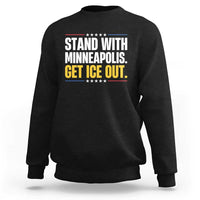 Stand With Minneapolis Sweatshirt Minnesota Community Support Gift