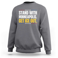 Stand With Minneapolis Sweatshirt Minnesota Community Support Gift