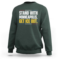 Stand With Minneapolis Sweatshirt Minnesota Community Support Gift