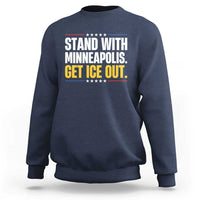 Stand With Minneapolis Sweatshirt Minnesota Community Support Gift