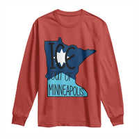 Ice Out Of Minneapolis Long Sleeve Shirt Minnesota Community Support Gift