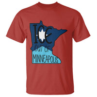 Ice Out Of Minneapolis T Shirt Minnesota Community Support Gift