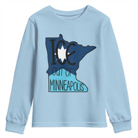 Ice Out Of Minneapolis Youth Sweatshirt Minnesota Community Support Gift