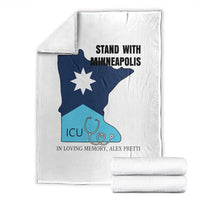Stand With Minneapolis Throw Blanket In Loving Memory Of Alex