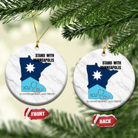 Stand With Minneapolis Ceramic Ornament In Loving Memory Of Alex