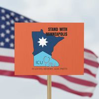 Stand With Minneapolis Protest Sign In Loving Memory Of Alex