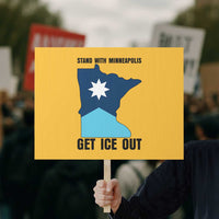Stand With Minneapolis Protest Sign Social Justice Support