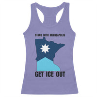Stand With Minneapolis Racerback Tank Top Social Justice Support