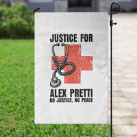Justice For Alex Pretti Garden Flag Minneapolis Support Gift