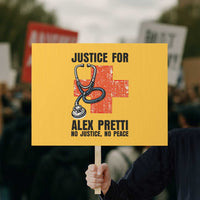 Justice For Alex Pretti Protest Sign Minneapolis Support Gift