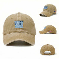 We Are All Pretti Good Washed Cotton Baseball Cap Justice And Solidarity Support Gift