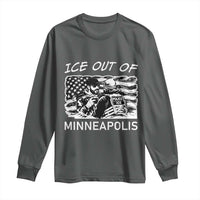 Ice Out Of Minneapolis Long Sleeve Shirt Minnesota Protest Support Gift