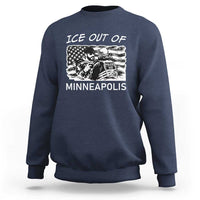 Ice Out Of Minneapolis Sweatshirt Minnesota Protest Support Gift