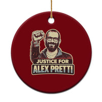 Justice For Alex Ceramic Ornament Minneapolis ICU Nurse Hero Support Gift