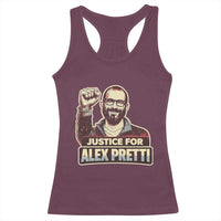 Justice For Alex Racerback Tank Top Minneapolis ICU Nurse Hero Support Gift