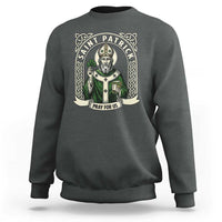 Saint Patrick Pray For Us Sweatshirt St Patricks Day Religious Gift