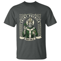 Saint Patrick Pray For Us T Shirt St Patricks Day Religious Gift