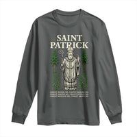 Saint Patrick Breastplate Prayer Long Sleeve Shirt Irish Christian Gift