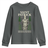 Saint Patrick Breastplate Prayer Youth Sweatshirt Irish Christian Gift